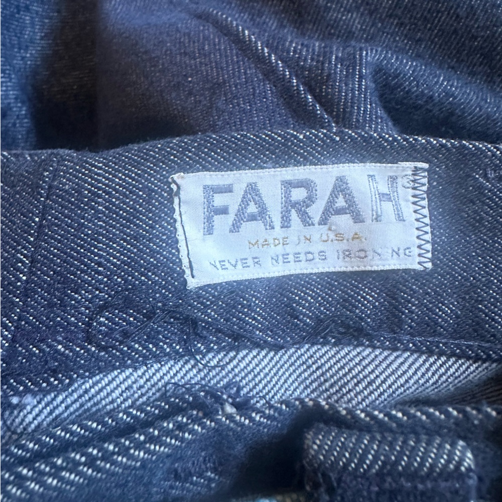 Vintage Mushroom and Frog Denim Skirt - Picture 6 of 8
